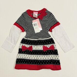 Girl Baby Sweater Dress Winter 18M